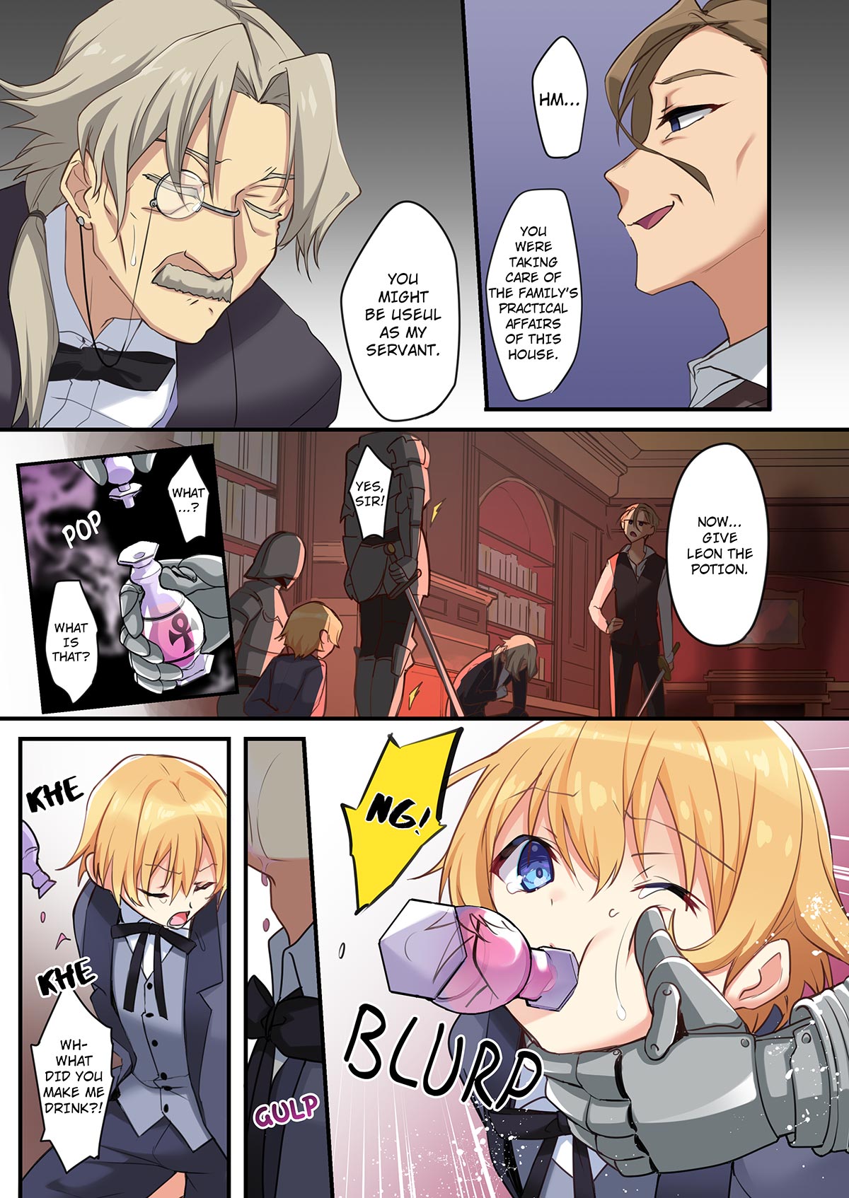 [TSF no F (Kurimoti Tiduru, Hoshina Meito)]Fukushuu no Hate ni ~Onzoushi ga Nyotaika Sarete Bad End~[MTL] Page 4