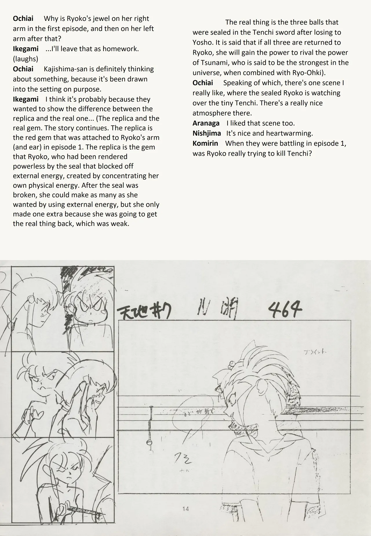 (C45) [Muyou no Hitobito (IKIGAME Nobuyuki, Kajishima Masaki)]Buyou no Hitobito(Tenchi Muyo!) [English] Page 14