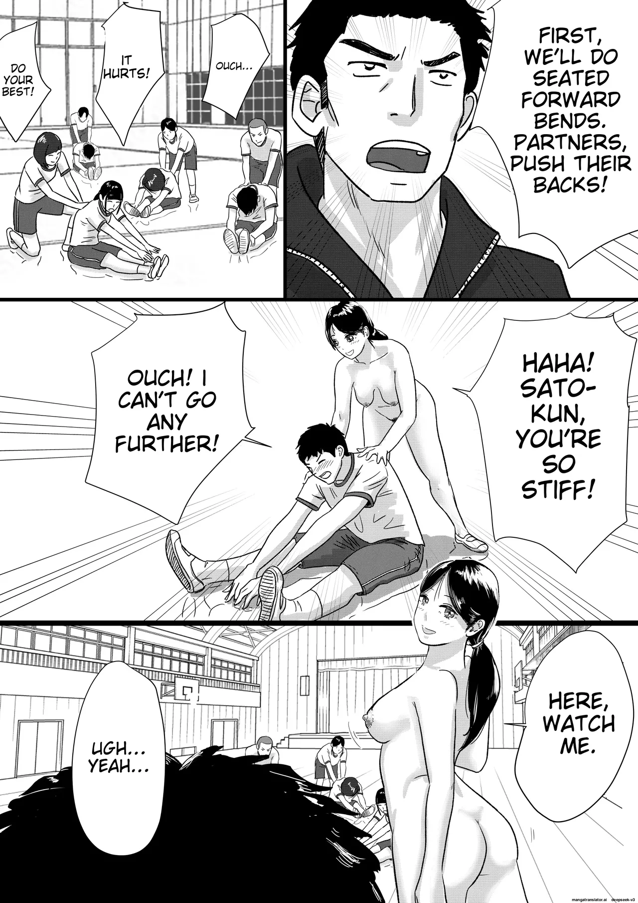 [Tomoru]Shuukyoujou no Riyuu de Zenra no Joshi Kousei ga Tenkou shitekite Saikou datta Hanashi | A HIGH SCHOOL GIRL WHO'S NAKED FOR RELIGIOUS REASONS THE BEST THING ABOUT TRANSFERRING SCHOOLS[English] [MTL] Page 27