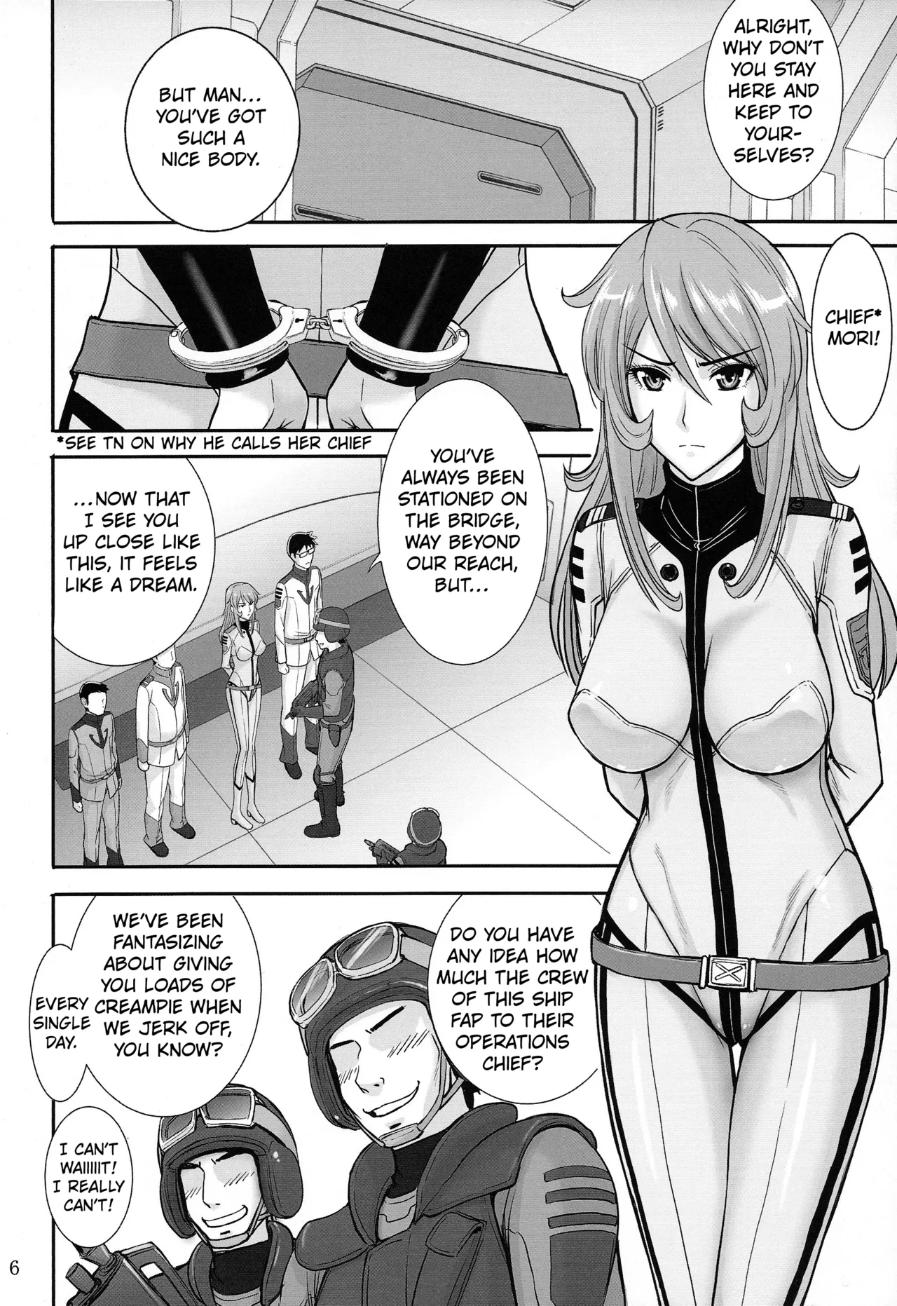 (C84) [High Thrust (Inomaru)]Mori ・ Yamamoto Rinkan(Space Battleship Yamato 2199) [English] [Kuraudo] Page 5