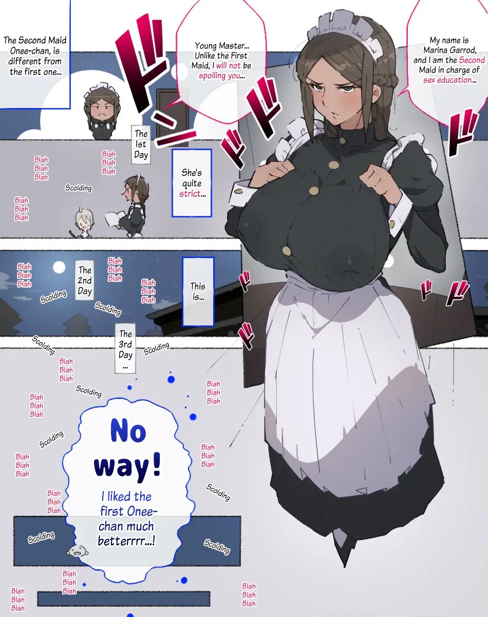 [Aikokusha (Agobitch Nee-san)]Seikyouiku no Ojikan desu yo!! Bouchama! | Young Master! It's Time for Sex Education!![English] [Digital] Page 30