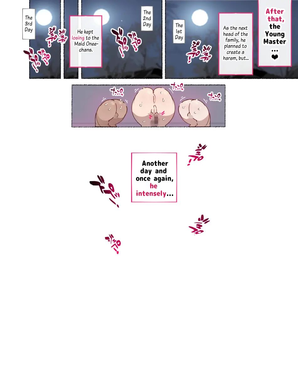 [Aikokusha (Agobitch Nee-san)]Seikyouiku no Ojikan desu yo!! Bouchama! | Young Master! It's Time for Sex Education!![English] [Digital] Page 48