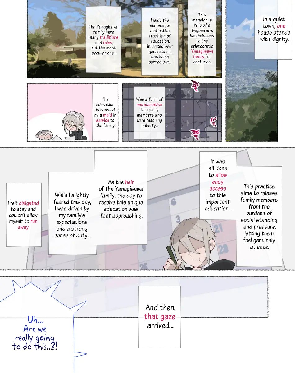 [Aikokusha (Agobitch Nee-san)]Seikyouiku no Ojikan desu yo!! Bouchama! | Young Master! It's Time for Sex Education!![English] [Digital] Page 9