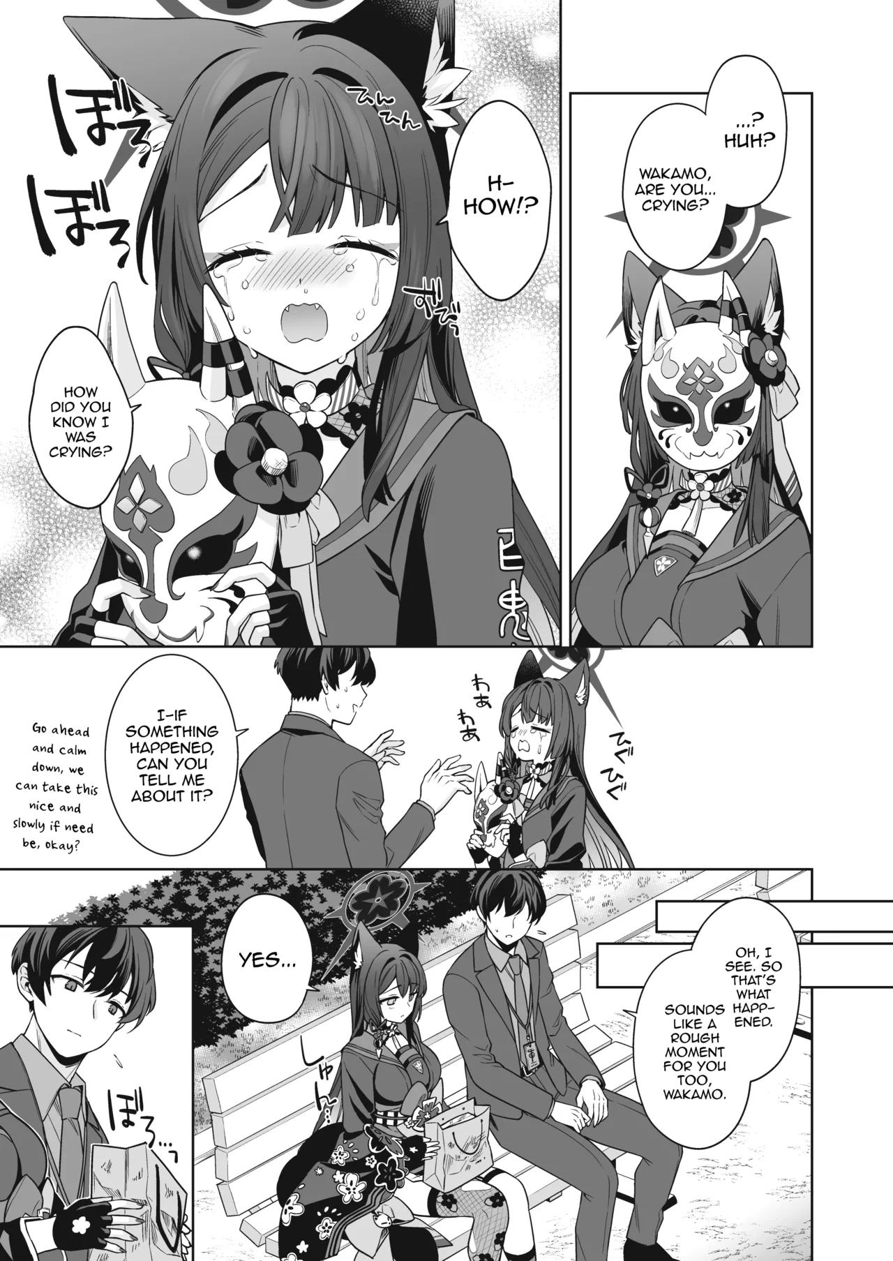 [NOMIYAGUMI (Ichinomiya)]Junjou Renjou Hatsujou Kitsune -3- | Pure♥Lovestruck♥Fox in Heat -3-(Blue Archive) [English] [mysterymeat3] [Digital] Page 10