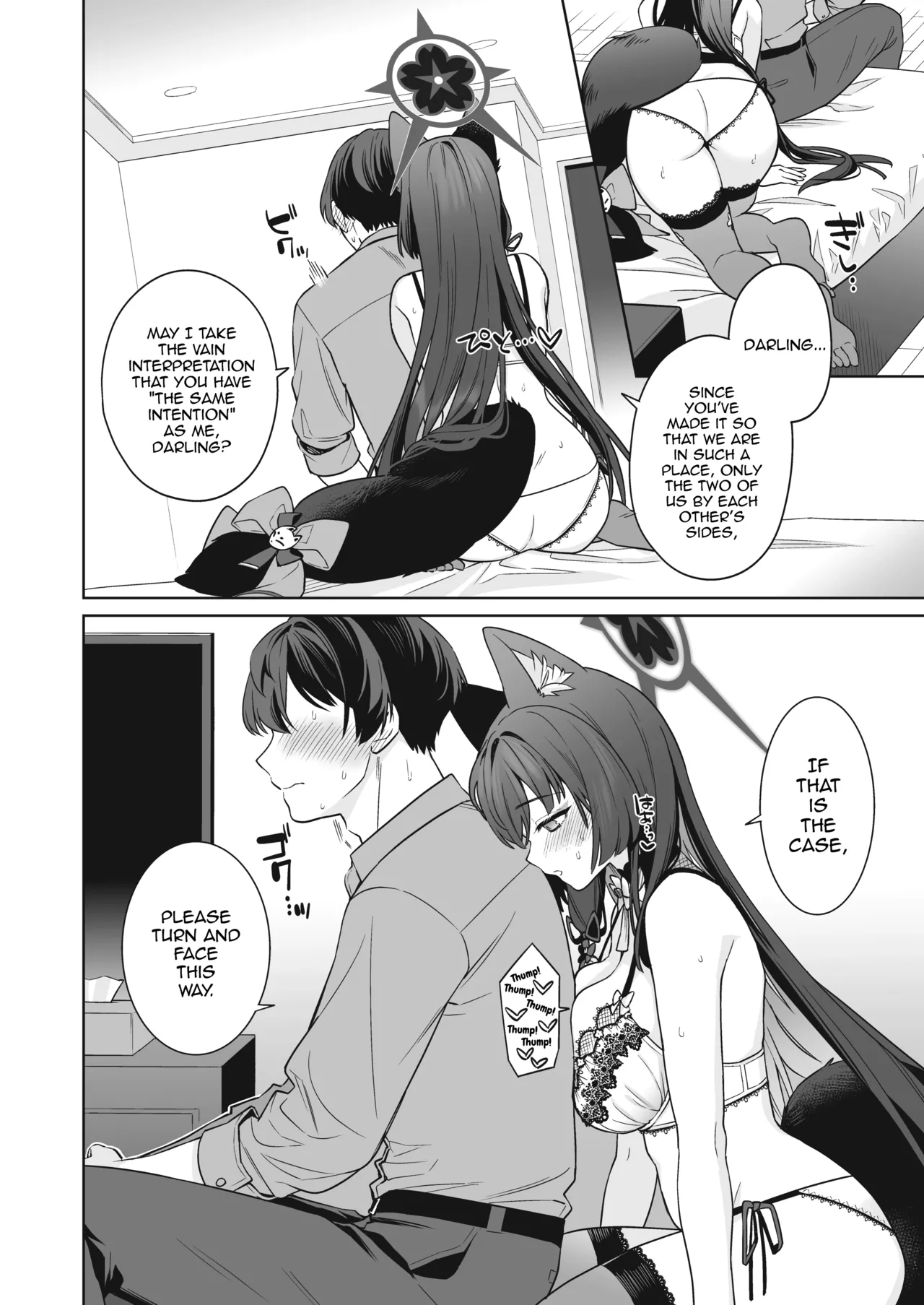 [NOMIYAGUMI (Ichinomiya)]Junjou Renjou Hatsujou Kitsune -3- | Pure♥Lovestruck♥Fox in Heat -3-(Blue Archive) [English] [mysterymeat3] [Digital] Page 15
