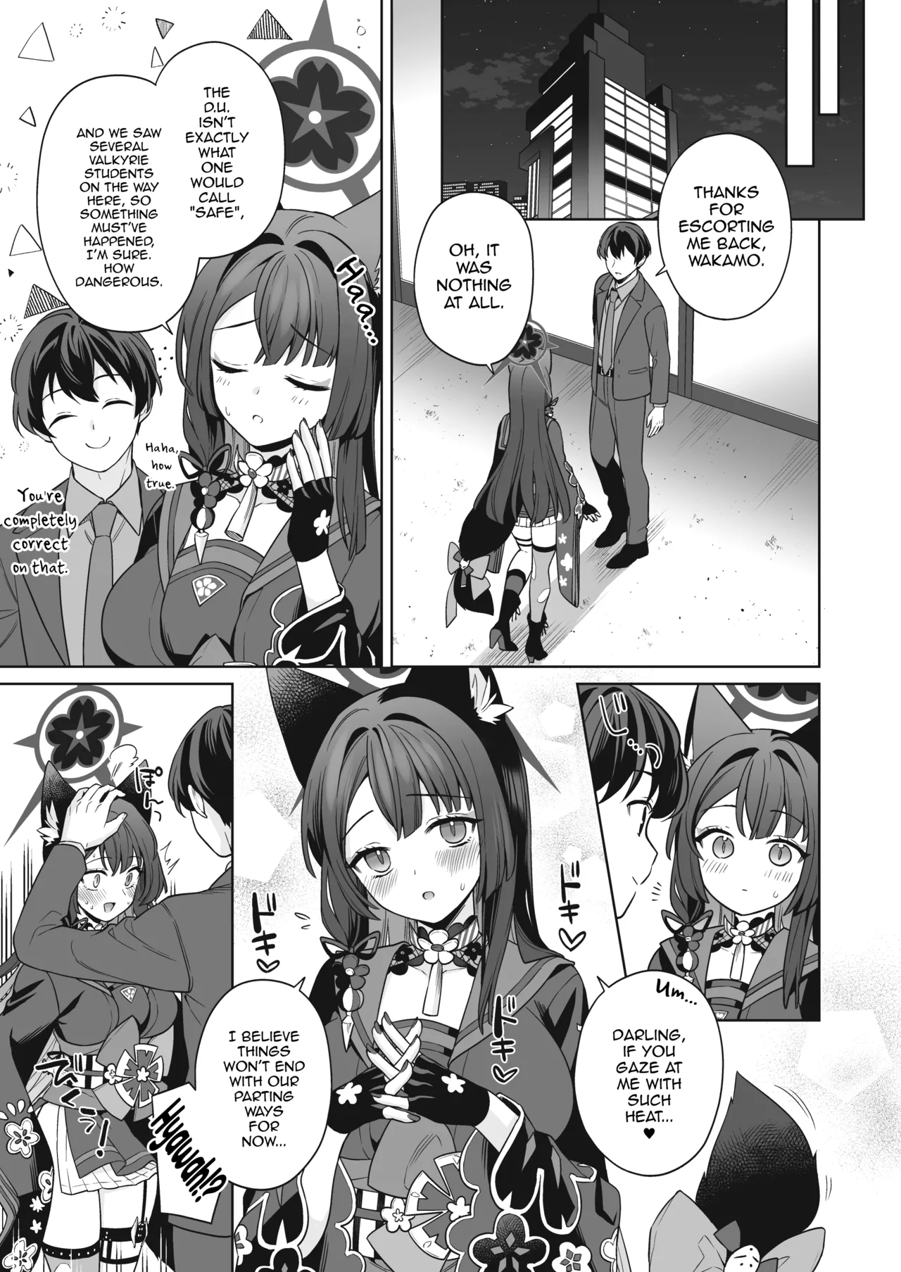[NOMIYAGUMI (Ichinomiya)]Junjou Renjou Hatsujou Kitsune -3- | Pure♥Lovestruck♥Fox in Heat -3-(Blue Archive) [English] [mysterymeat3] [Digital] Page 36