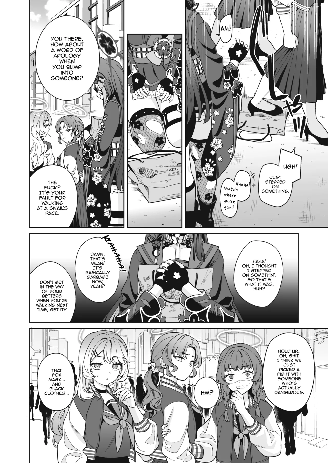 [NOMIYAGUMI (Ichinomiya)]Junjou Renjou Hatsujou Kitsune -3- | Pure♥Lovestruck♥Fox in Heat -3-(Blue Archive) [English] [mysterymeat3] [Digital] Page 5