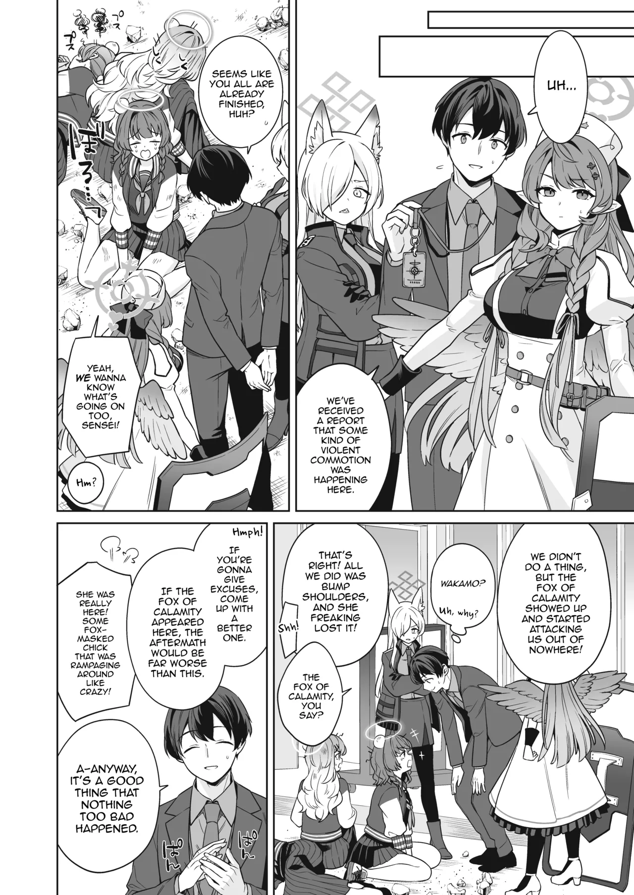 [NOMIYAGUMI (Ichinomiya)]Junjou Renjou Hatsujou Kitsune -3- | Pure♥Lovestruck♥Fox in Heat -3-(Blue Archive) [English] [mysterymeat3] [Digital] Page 7