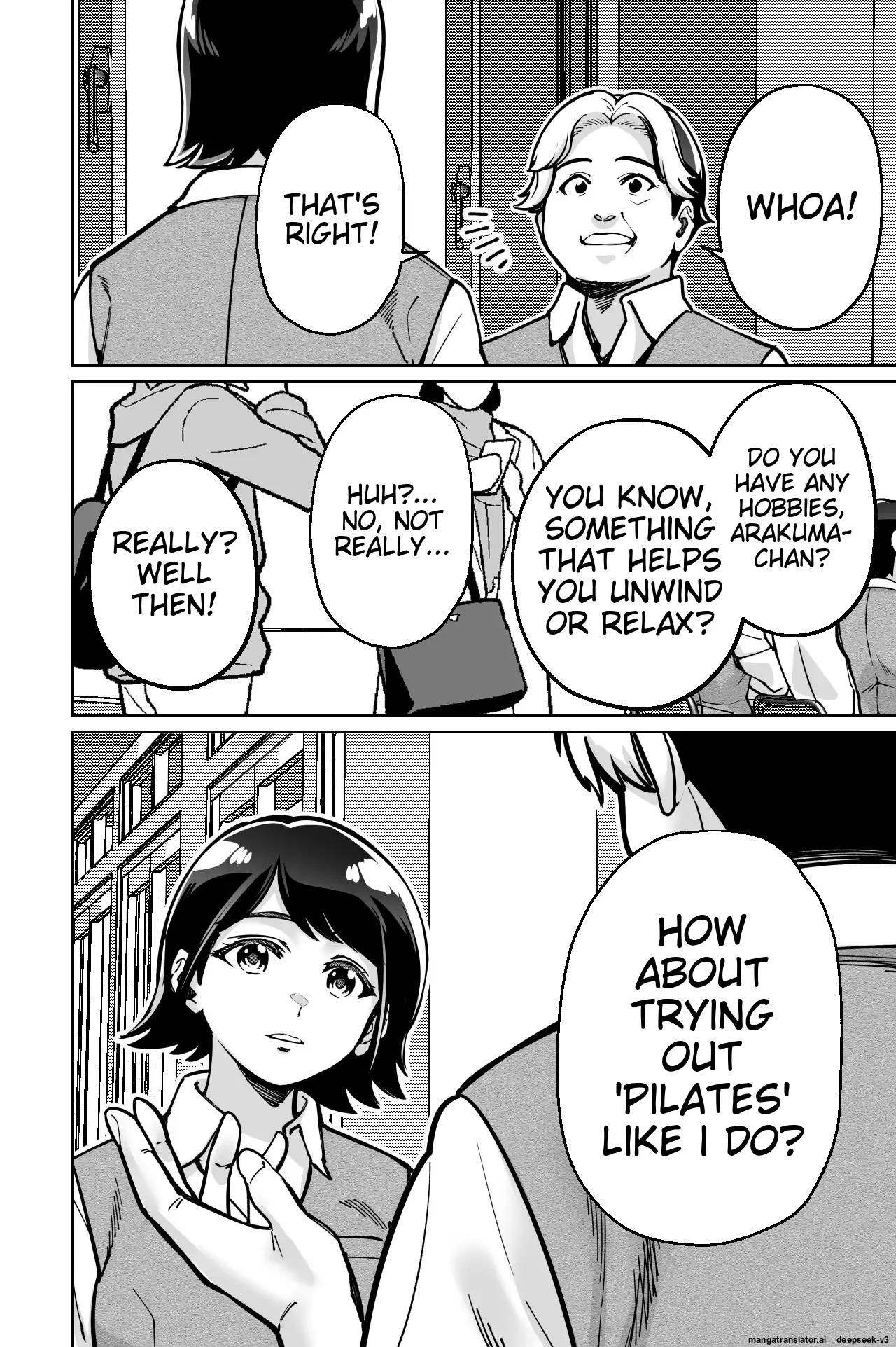 [Tokamosu]Saimin Pilates -Wakazuma, Online Lesson Koushi no Saiminjutsu ni Hamaru- | Hypnotic Pilates - A young wife gets hooked on the hypnosis of her online lesson instructor[English] Page 12