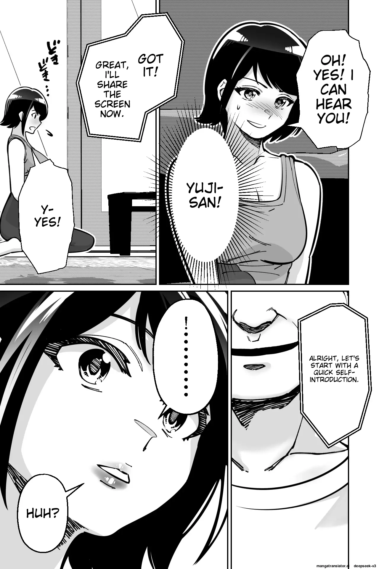 [Tokamosu]Saimin Pilates -Wakazuma, Online Lesson Koushi no Saiminjutsu ni Hamaru- | Hypnotic Pilates - A young wife gets hooked on the hypnosis of her online lesson instructor[English] Page 25