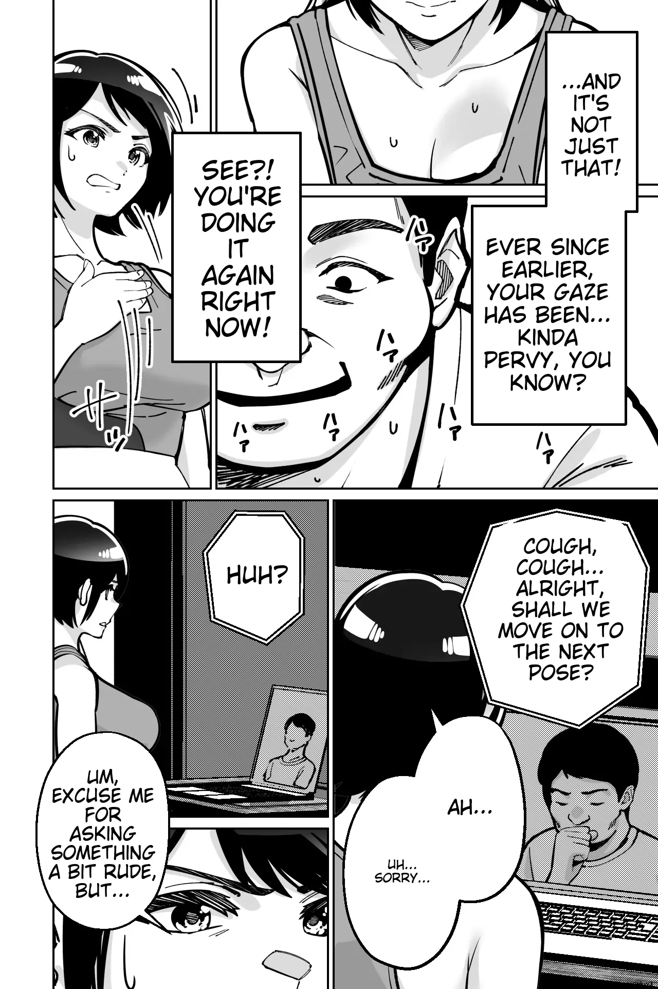 [Tokamosu]Saimin Pilates -Wakazuma, Online Lesson Koushi no Saiminjutsu ni Hamaru- | Hypnotic Pilates - A young wife gets hooked on the hypnosis of her online lesson instructor[English] Page 28