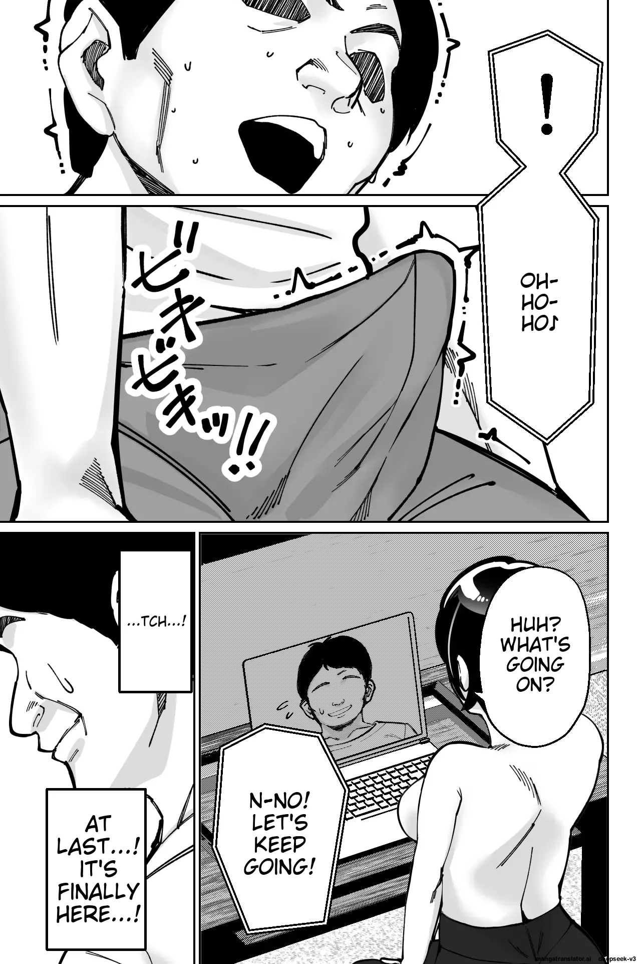 [Tokamosu]Saimin Pilates -Wakazuma, Online Lesson Koushi no Saiminjutsu ni Hamaru- | Hypnotic Pilates - A young wife gets hooked on the hypnosis of her online lesson instructor[English] Page 39
