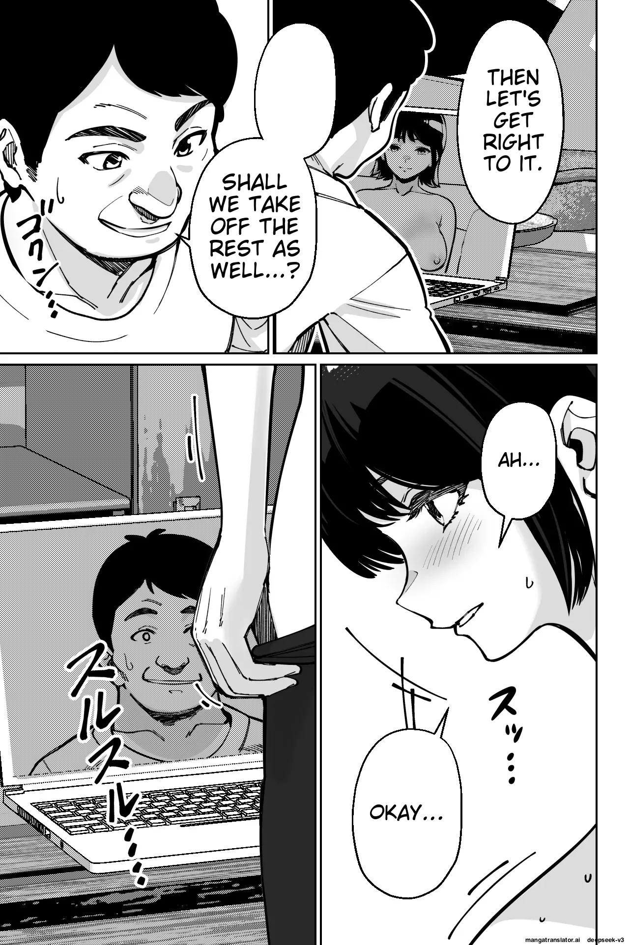 [Tokamosu]Saimin Pilates -Wakazuma, Online Lesson Koushi no Saiminjutsu ni Hamaru- | Hypnotic Pilates - A young wife gets hooked on the hypnosis of her online lesson instructor[English] Page 47