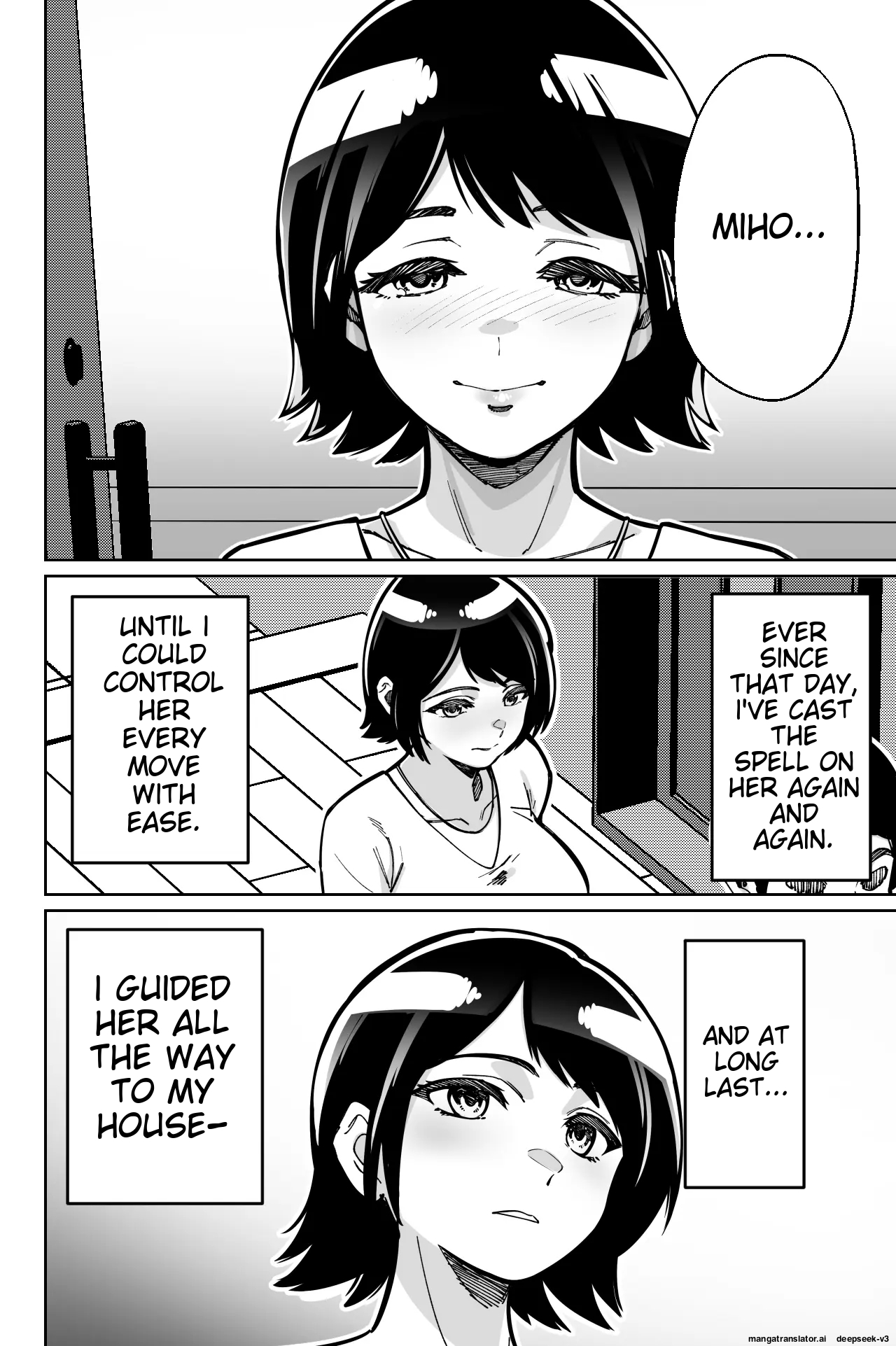 [Tokamosu]Saimin Pilates -Wakazuma, Online Lesson Koushi no Saiminjutsu ni Hamaru- | Hypnotic Pilates - A young wife gets hooked on the hypnosis of her online lesson instructor[English] Page 64