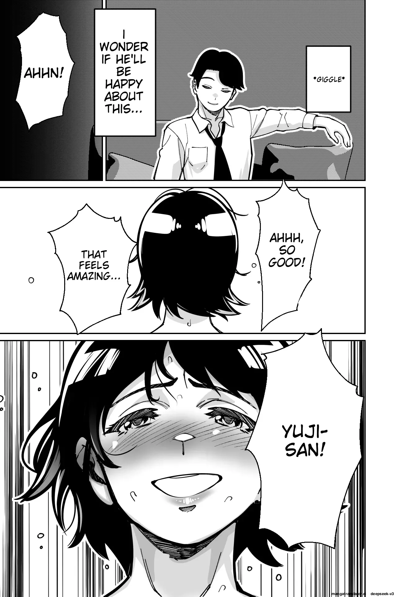 [Tokamosu]Saimin Pilates -Wakazuma, Online Lesson Koushi no Saiminjutsu ni Hamaru- | Hypnotic Pilates - A young wife gets hooked on the hypnosis of her online lesson instructor[English] Page 87