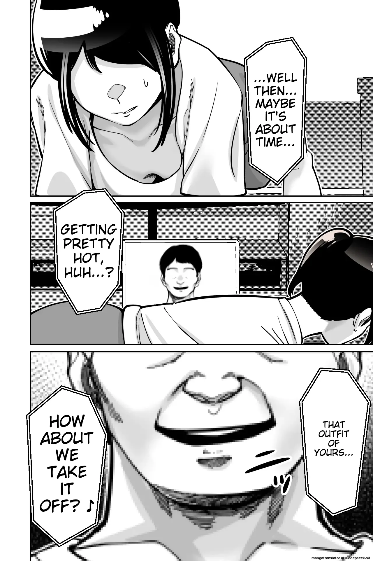 [Tokamosu]Saimin Pilates -Wakazuma, Online Lesson Koushi no Saiminjutsu ni Hamaru- | Hypnotic Pilates - A young wife gets hooked on the hypnosis of her online lesson instructor[English] Page 94