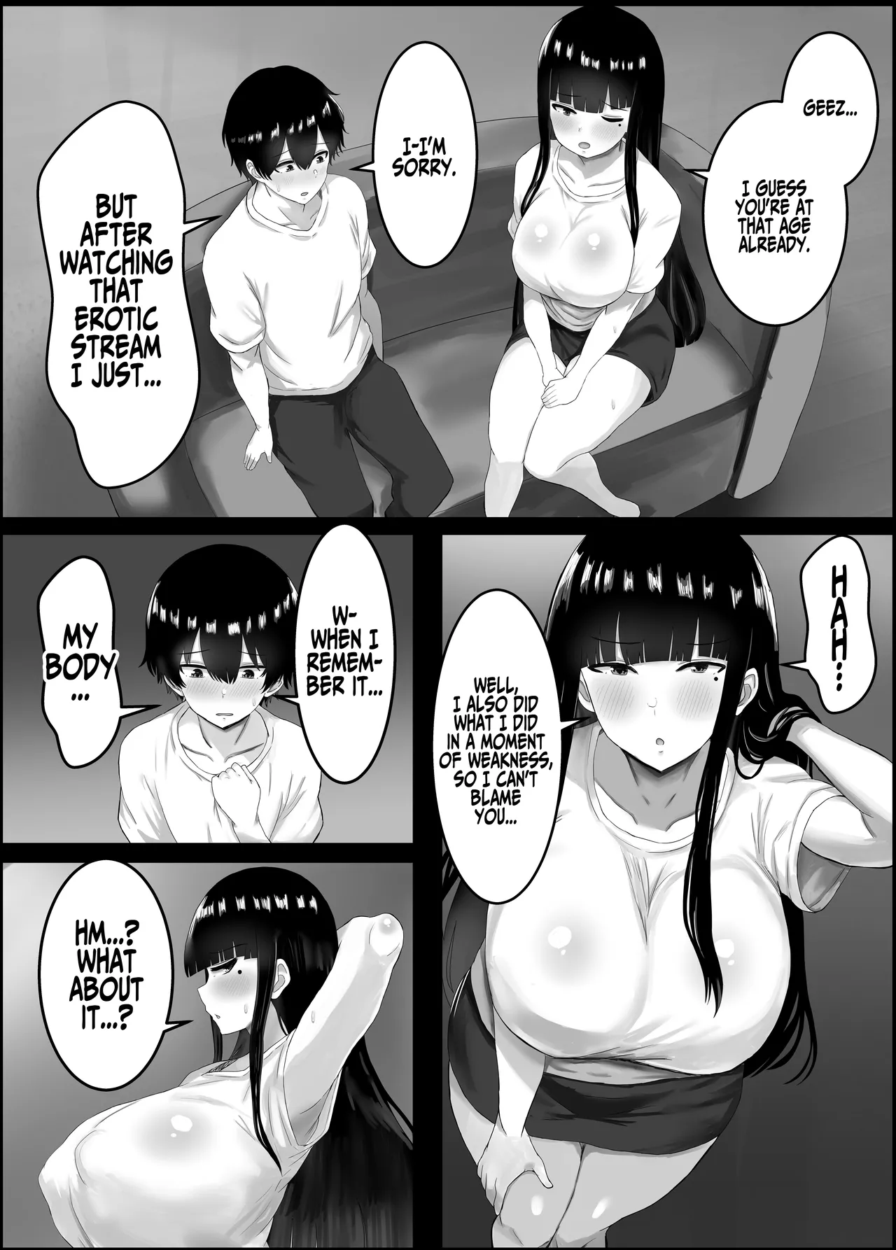 [Hagure Moguri]Boku to Shinyuu no Okaa-san | My Buddy's Mom And Me[English] [Iulius] Page 19
