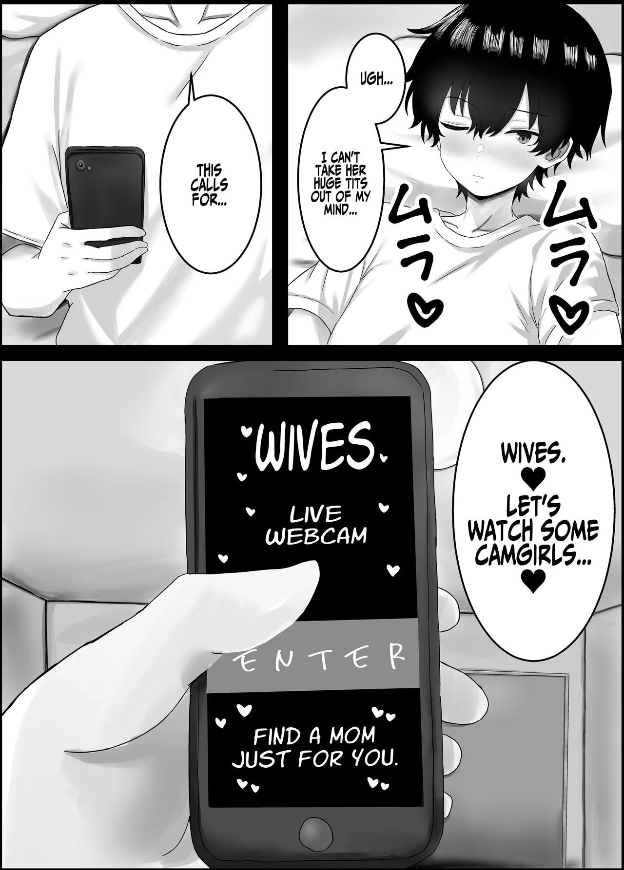 [Hagure Moguri]Boku to Shinyuu no Okaa-san | My Buddy's Mom And Me[English] [Iulius] Page 7