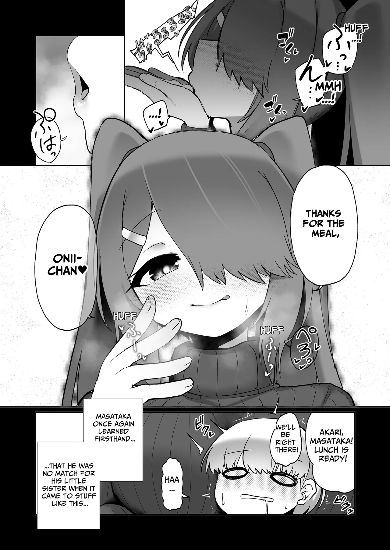 [Kazunoko-tei (Kazunoko)]Ai mo Size mo Dekai Imouto no Hanashi | My Little Sister Has a Big Body...And a Big Heart![English] [tsuyoshi] Page 40