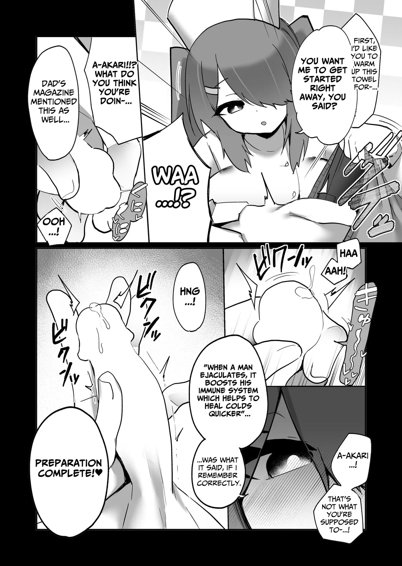 [Kazunoko-tei (Kazunoko)]Ai mo Size mo Dekai Imouto no Hanashi | My Little Sister Has a Big Body...And a Big Heart![English] [tsuyoshi] Page 43
