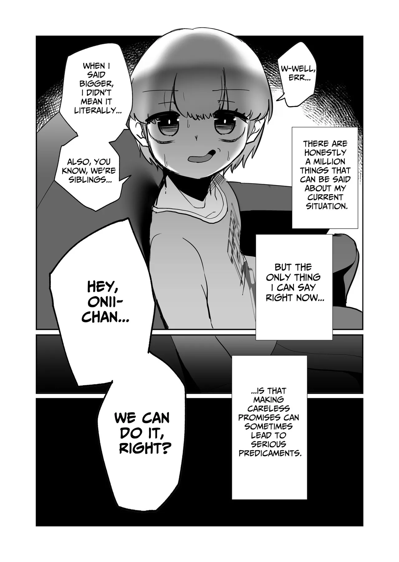[Kazunoko-tei (Kazunoko)]Ai mo Size mo Dekai Imouto no Hanashi | My Little Sister Has a Big Body...And a Big Heart![English] [tsuyoshi] Page 6