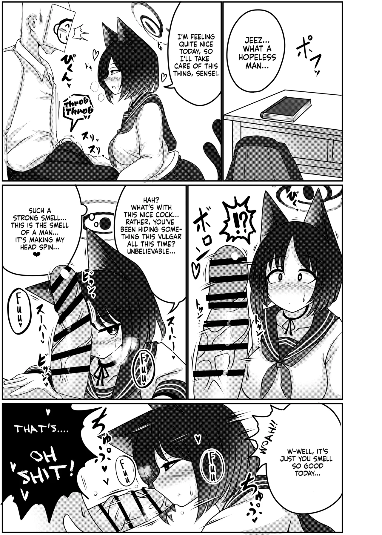 [Bouzen Meiden R (Anago)]Kiryuu Kikyou wa Haramitai | Kiryuu Kikyou's desire to get pregnant(Blue Archive) [English] [Digital] Page 4