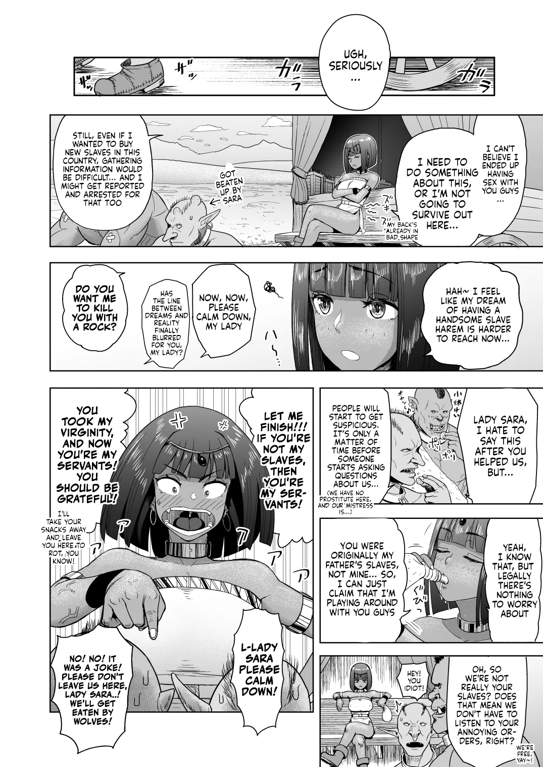 [Mandrill (Arimura Ario)]Datte Otoko wa Kedamono da mono! Dai 2.0-wa Goshujin-sama wa Ore-tachi no... | Because All Men Are Beasts! 2.0 - "Mistress is our..."[English] Page 29