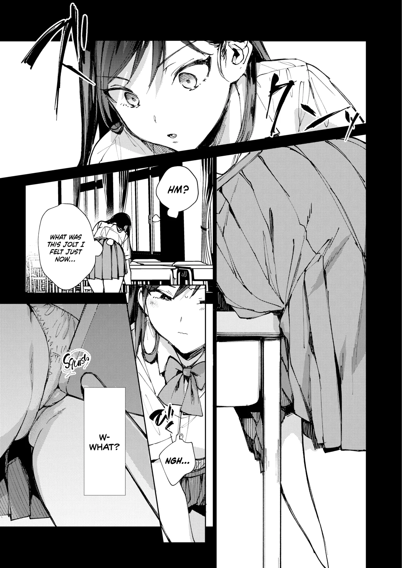 [BOOCH (Booch)]Kiritsu ni Kibishii Fuuki Iinchou wa Kounai de Himitsu no Dosukebe Onanie ga Yamerarenai! | The Strict Head of the DIsciplinary Committee Just Can't Stop Masturbating at School![English] [Shiromaru] [Digital] Page 10
