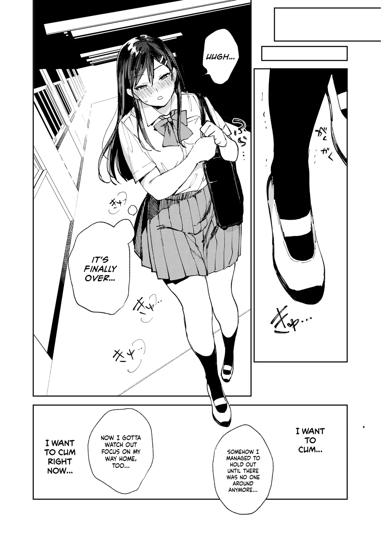 [BOOCH (Booch)]Kiritsu ni Kibishii Fuuki Iinchou wa Kounai de Himitsu no Dosukebe Onanie ga Yamerarenai! | The Strict Head of the DIsciplinary Committee Just Can't Stop Masturbating at School![English] [Shiromaru] [Digital] Page 38