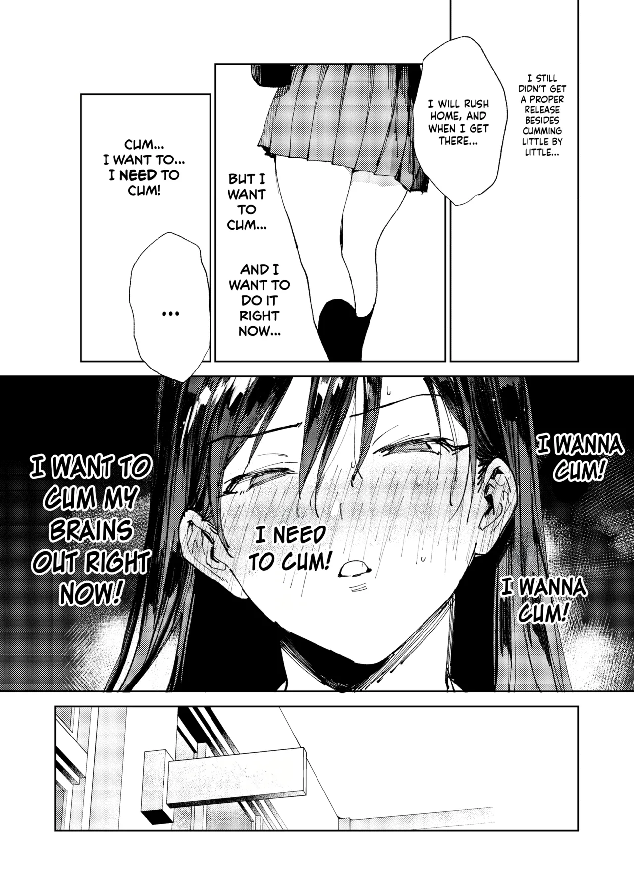 [BOOCH (Booch)]Kiritsu ni Kibishii Fuuki Iinchou wa Kounai de Himitsu no Dosukebe Onanie ga Yamerarenai! | The Strict Head of the DIsciplinary Committee Just Can't Stop Masturbating at School![English] [Shiromaru] [Digital] Page 39