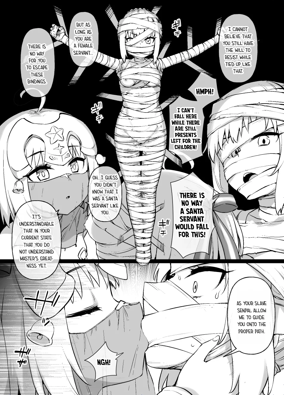 [Kusayarou]FGO MC Singularity - Santa Alter & Lily Page 2