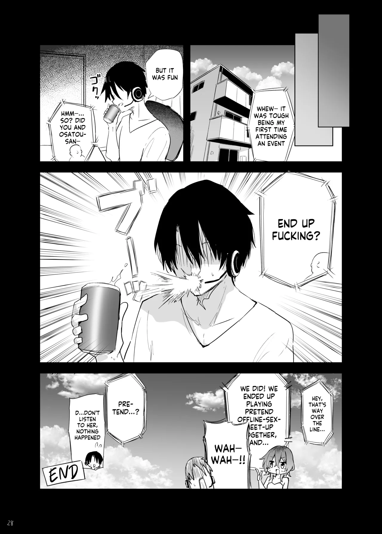 [Arutana (Chipa)]Megumin Cosplayer to Off-Pako Gokko(Kono Subarashii Sekai ni Syukufuku o!) [English] [Kappasa] [Digital] Page 28