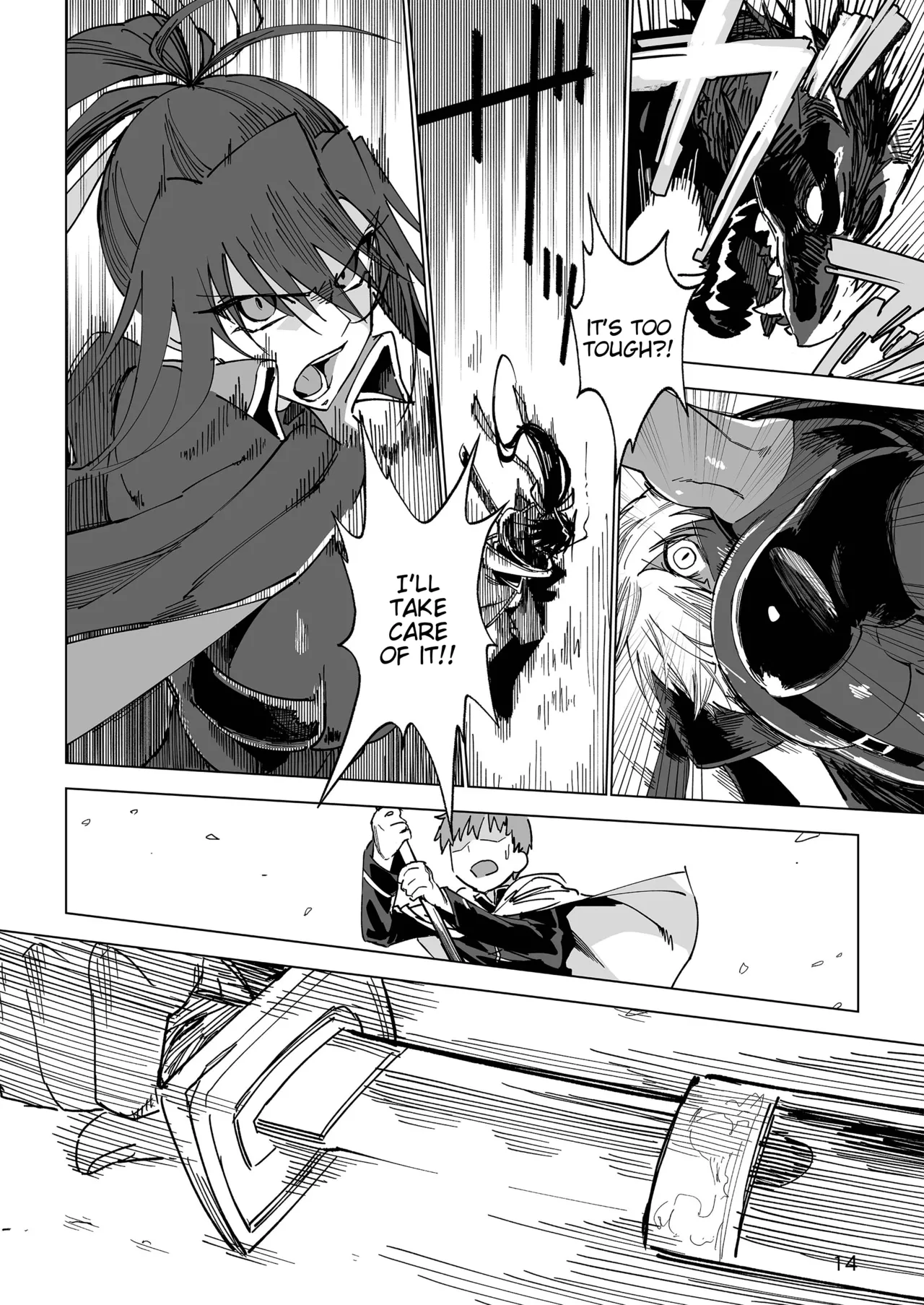 [Gatakomanchi (Komagata)]Isekai Mesu Yuusha[English] [Tigoris Translates] [Decensored] [Satansoft] [Digital] Page 13