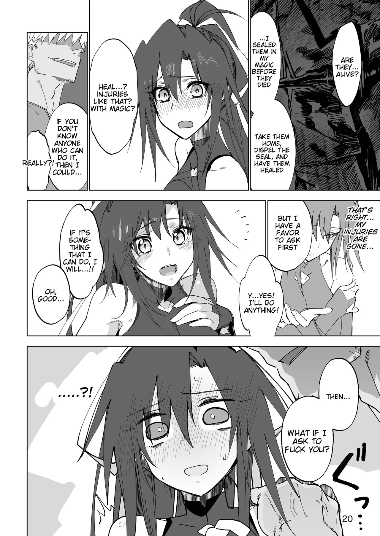 [Gatakomanchi (Komagata)]Isekai Mesu Yuusha[English] [Tigoris Translates] [Decensored] [Satansoft] [Digital] Page 19