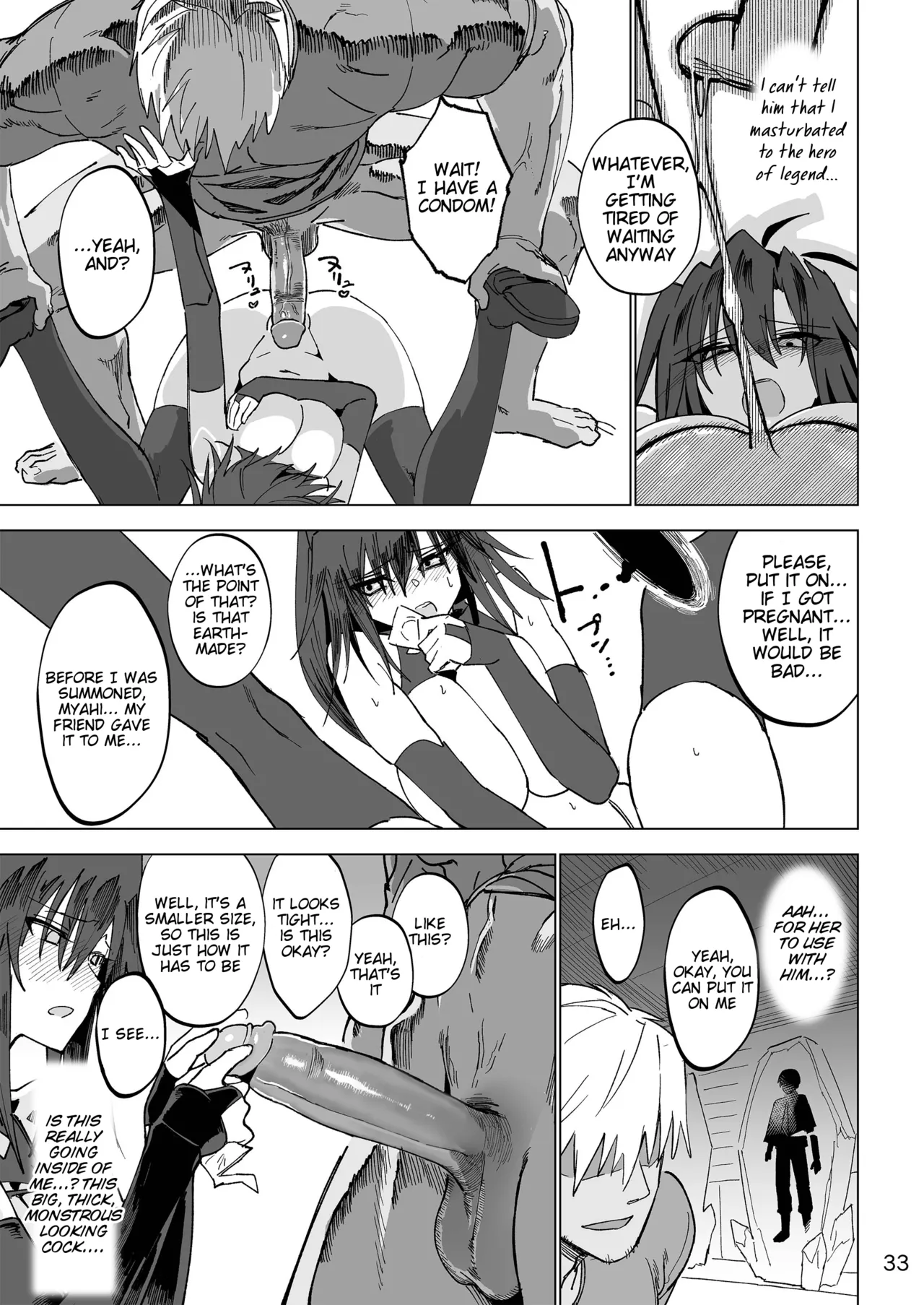 [Gatakomanchi (Komagata)]Isekai Mesu Yuusha[English] [Tigoris Translates] [Decensored] [Satansoft] [Digital] Page 32