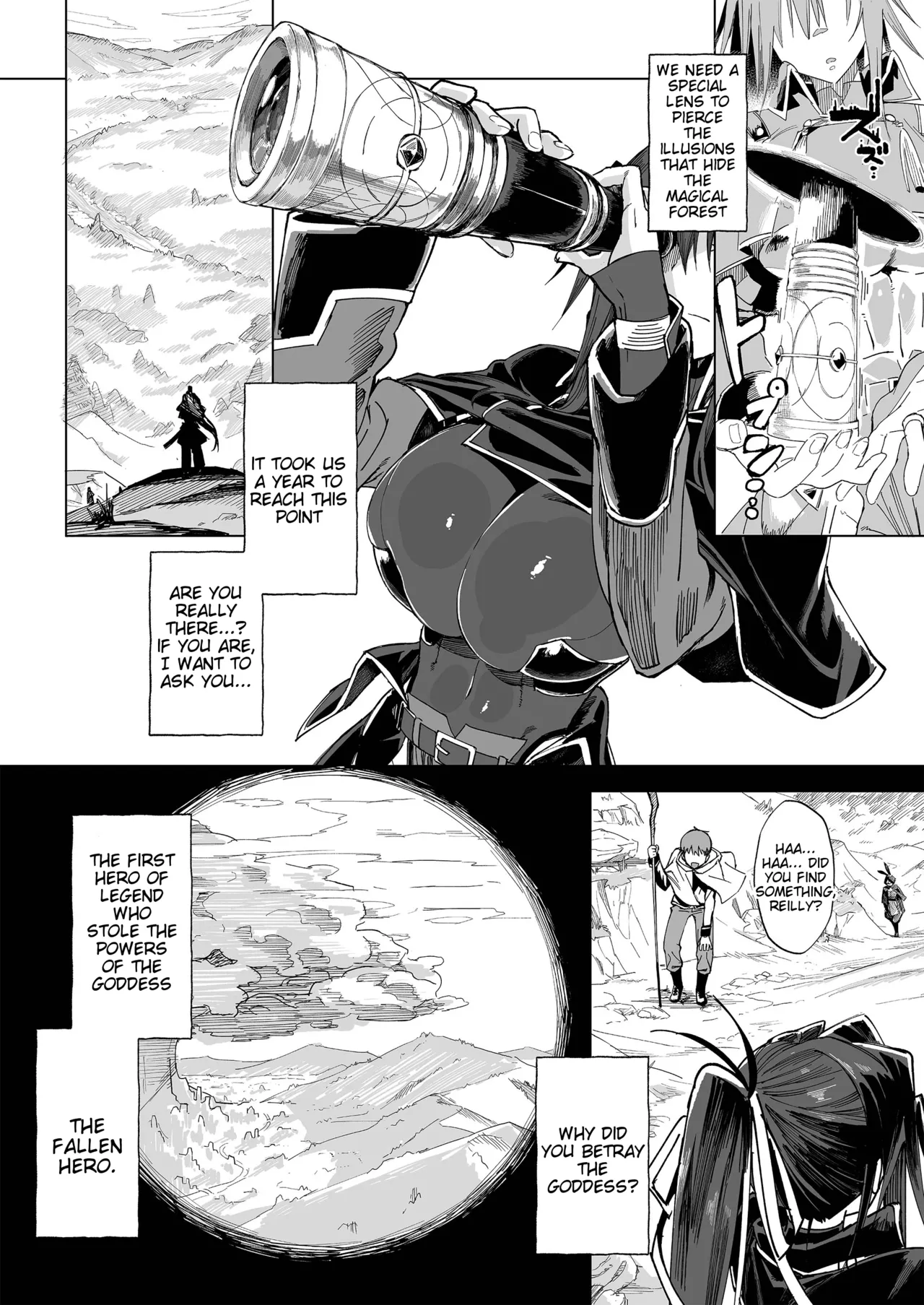 [Gatakomanchi (Komagata)]Isekai Mesu Yuusha[English] [Tigoris Translates] [Decensored] [Satansoft] [Digital] Page 9