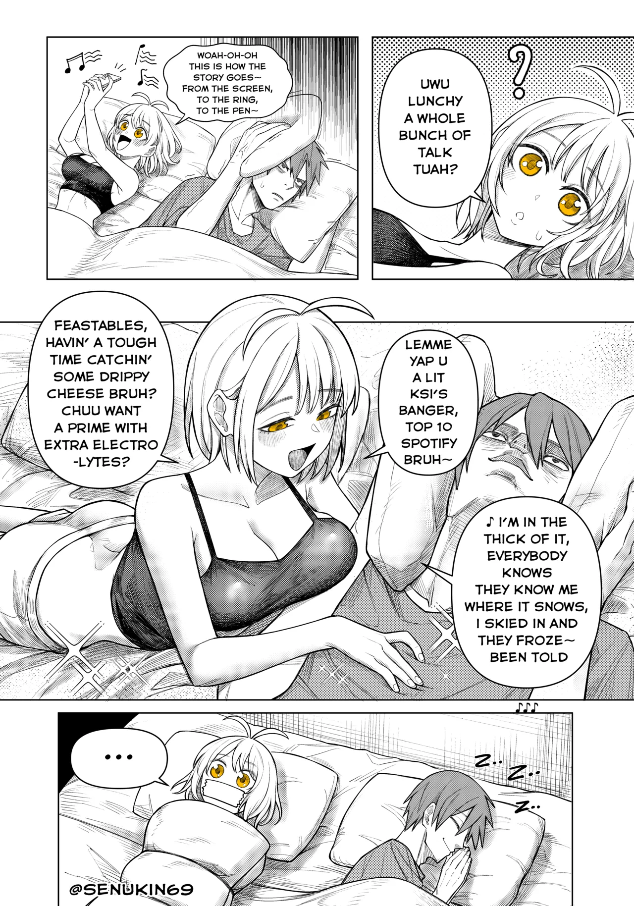 [Senukin]Brainrot Girlfriend[ongoing] Page 46