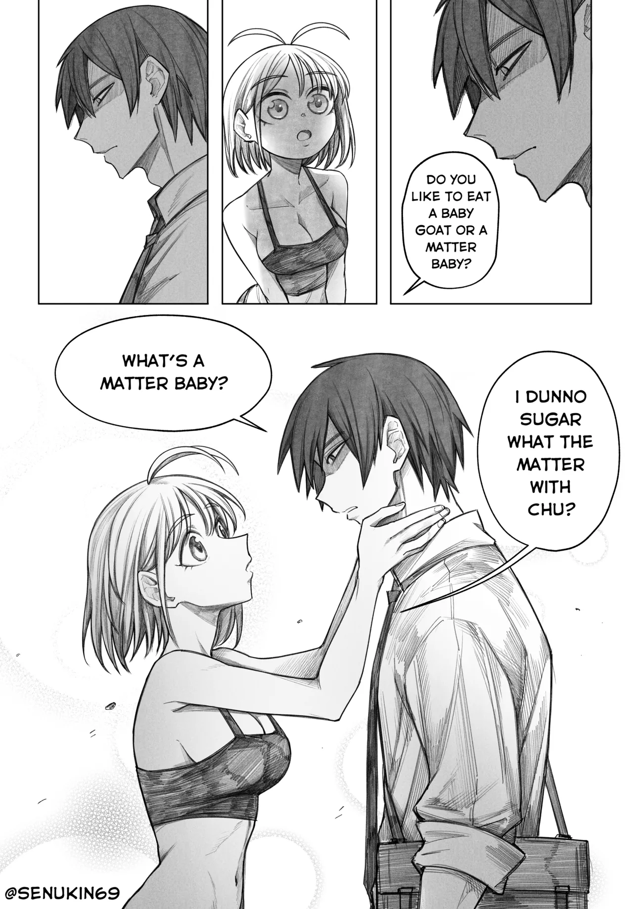[Senukin]Brainrot Girlfriend[ongoing] Page 48
