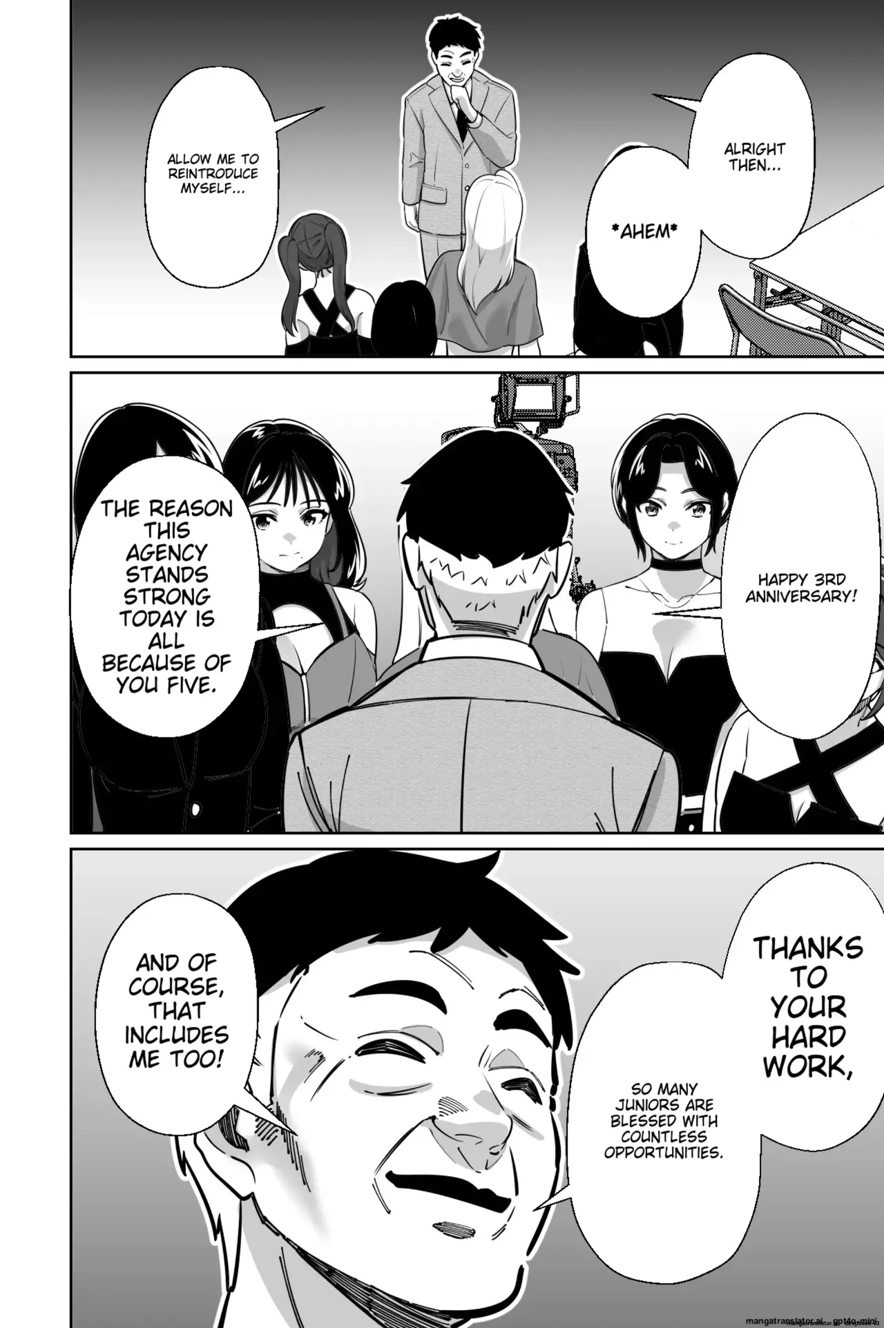 [Tokamosu (Kinugasa Yuuichi)]Shachou, Heisha Idol Minkansu[English] [MTL] Page 10