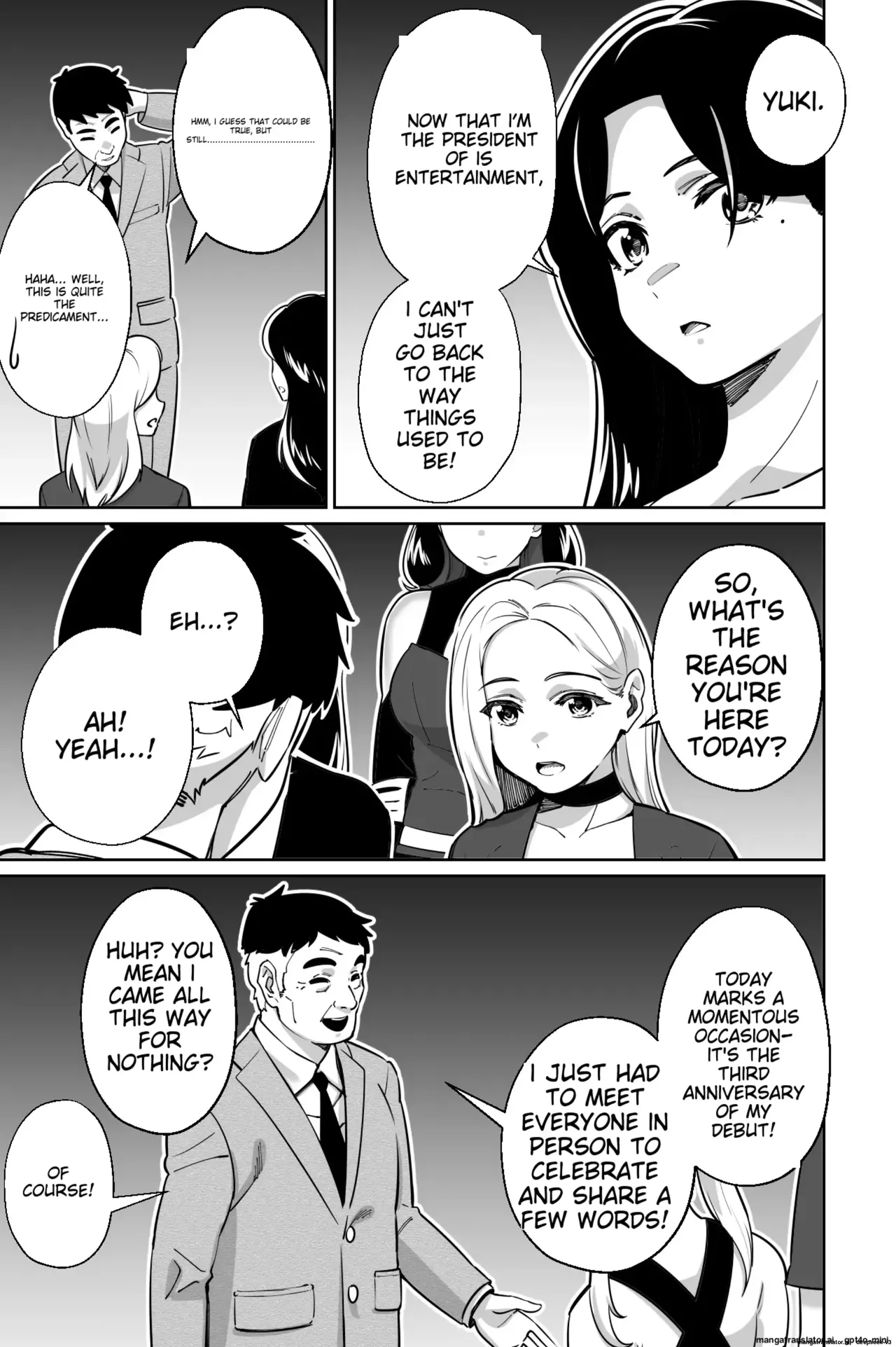 [Tokamosu (Kinugasa Yuuichi)]Shachou, Heisha Idol Minkansu[English] [MTL] Page 9