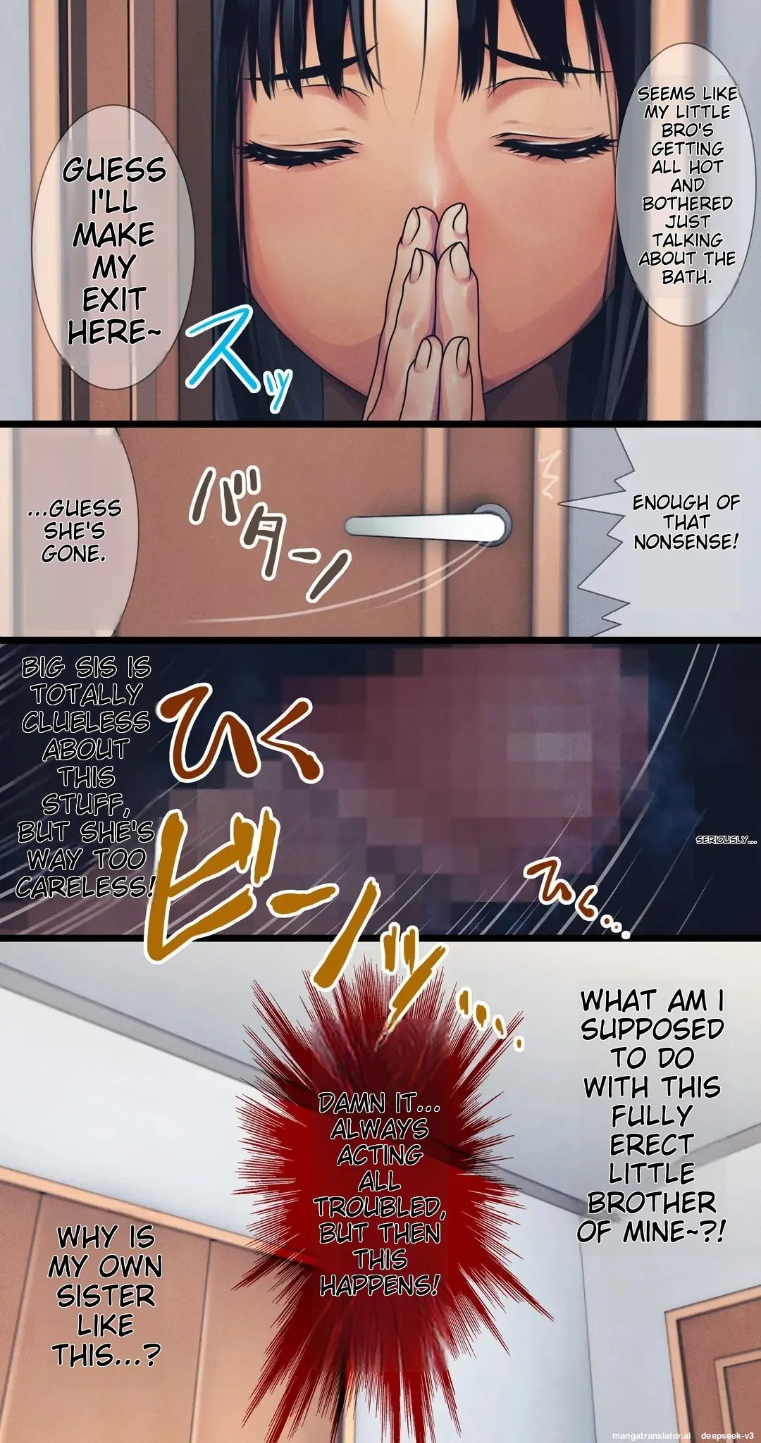 [Ruman-dou]Komarigao na Bijin no Ane o Osotte Yaritai Houdai Yatta Hanashi -Suiminkan-[English] Page 15