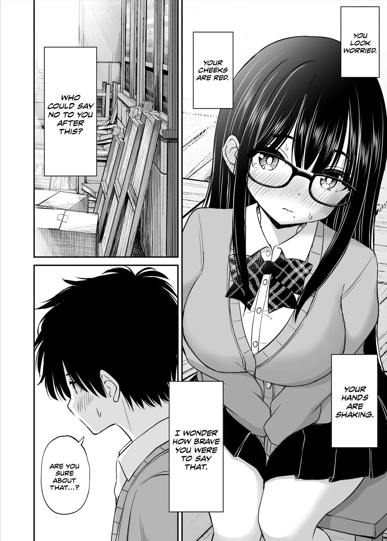 [Kotorakku]Bijutsubu no Kyonyuu Kouhai ga Nude Model ni Natta Kekka Amari ni Ero Sugite Ore no Geijutsu ga Bakuhatsushita Hanashi[English] [Decensored] Page 13