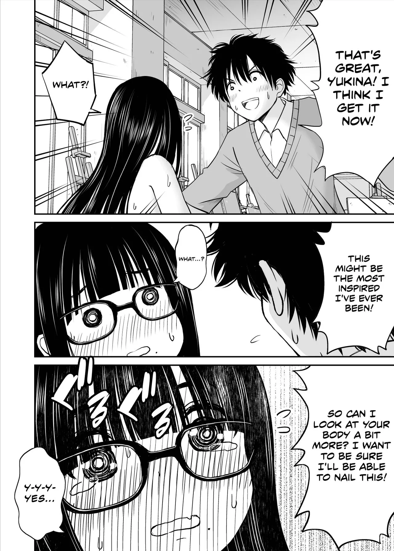 [Kotorakku]Bijutsubu no Kyonyuu Kouhai ga Nude Model ni Natta Kekka Amari ni Ero Sugite Ore no Geijutsu ga Bakuhatsushita Hanashi[English] [Decensored] Page 25