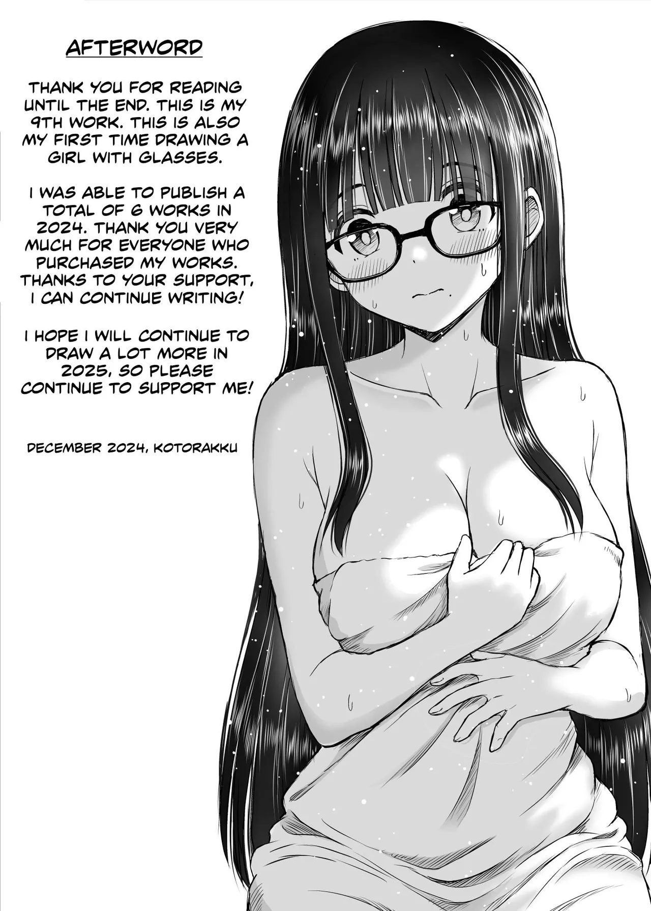 [Kotorakku]Bijutsubu no Kyonyuu Kouhai ga Nude Model ni Natta Kekka Amari ni Ero Sugite Ore no Geijutsu ga Bakuhatsushita Hanashi[English] [Decensored] Page 52