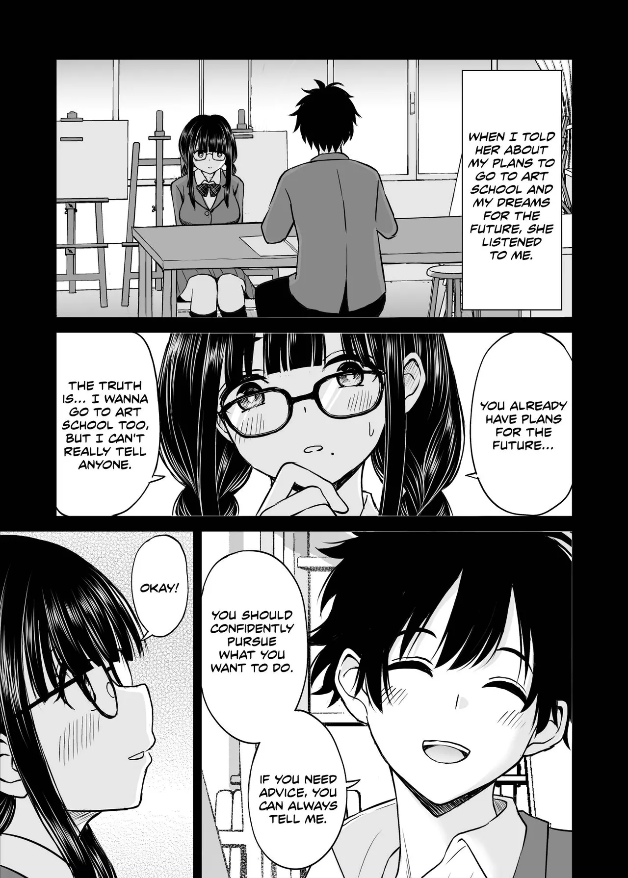 [Kotorakku]Bijutsubu no Kyonyuu Kouhai ga Nude Model ni Natta Kekka Amari ni Ero Sugite Ore no Geijutsu ga Bakuhatsushita Hanashi[English] [Decensored] Page 6