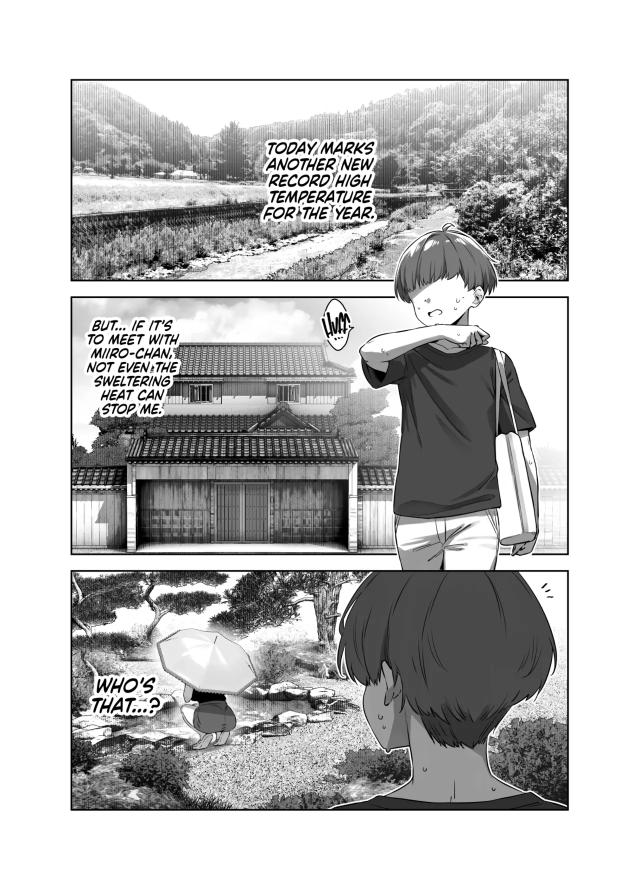 [Σ-Arts (Mikemono Yuu)]Natsu to Inaka to Yuuwaku shite kuru Dekkai Oshiego 2 | Summertime in the Countryside With The Huge Student Seducing Me 2[English] [RedLantern] [Decensored] [Digital] Page 4