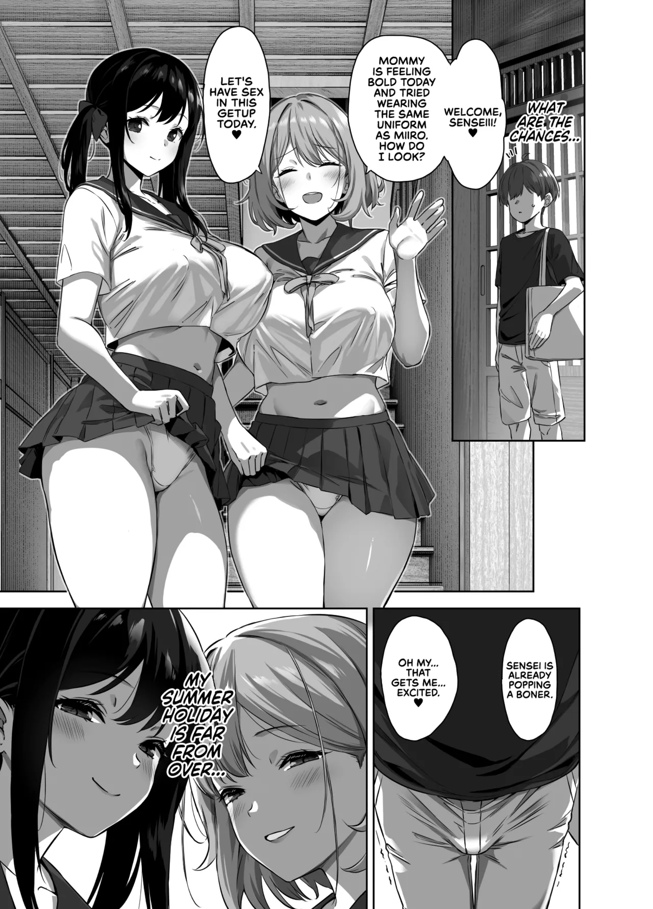 [Σ-Arts (Mikemono Yuu)]Natsu to Inaka to Yuuwaku shite kuru Dekkai Oshiego 2 | Summertime in the Countryside With The Huge Student Seducing Me 2[English] [RedLantern] [Decensored] [Digital] Page 49