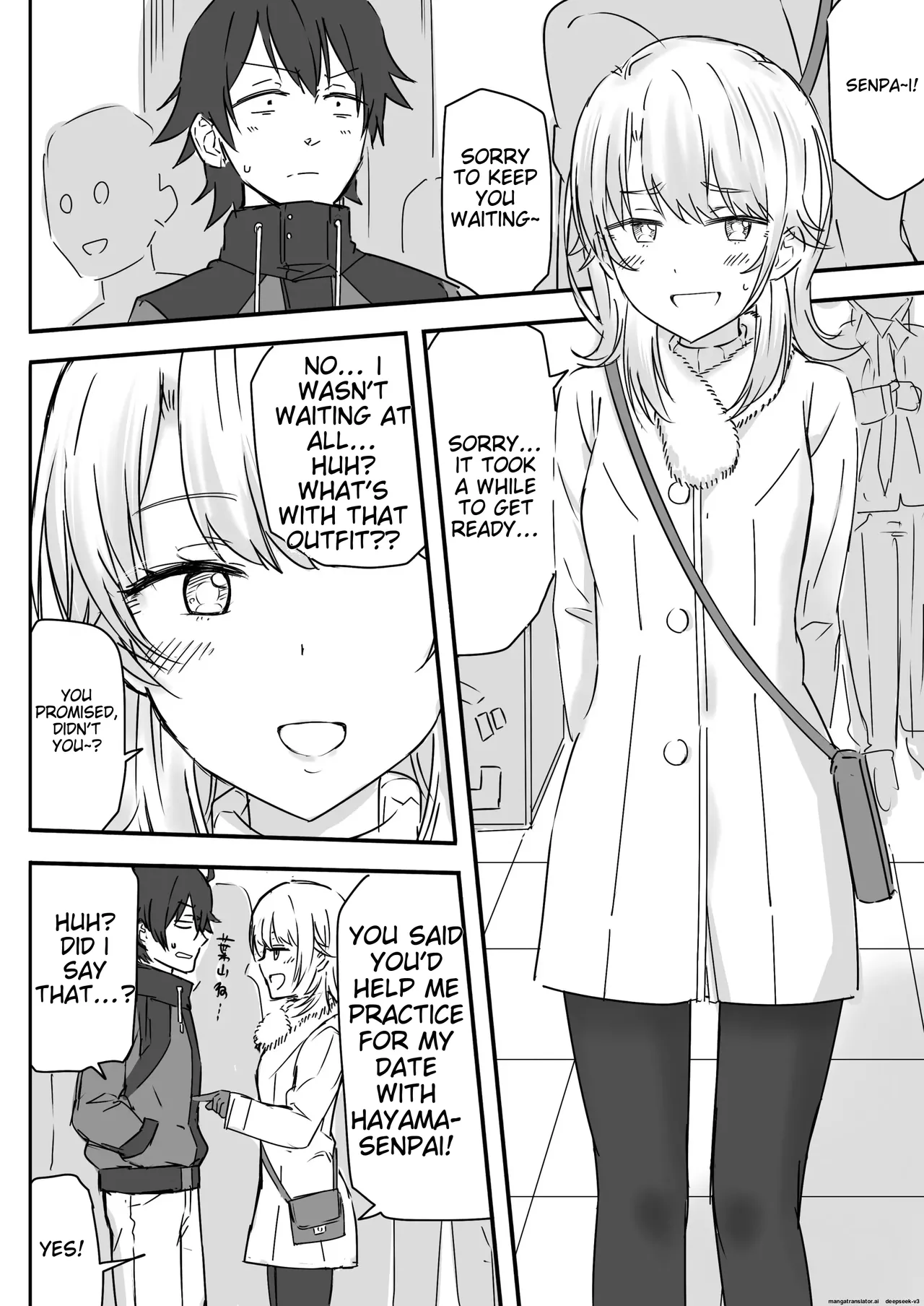 [Niji-Teru]Azato Kawaii Kouhai JK to Noukou Sesshoku Zenpen | Close contact with a cute junior high school girl, part 1(Yahari Ore no Seishun Love Come wa Machigatteiru.) [English] Page 2