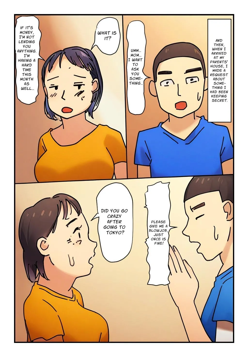 Sister, Here Me Out! There's A Reason For This... ~My Sister Saw Mother and I Doing The Dirty~ Page 4