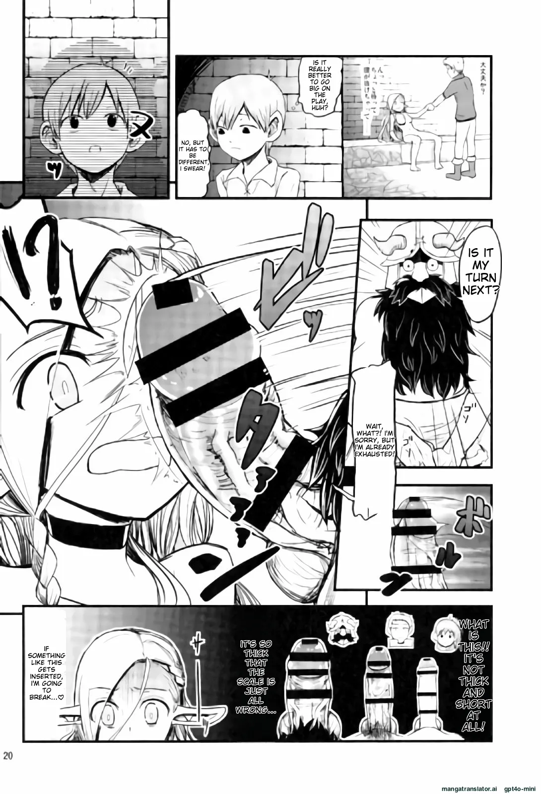 (COMIC1☆10) [crossray (Oomori Makoto)]Mou Onaka Ippai!(Dungeon Meshi) [English][MTL] Page 17